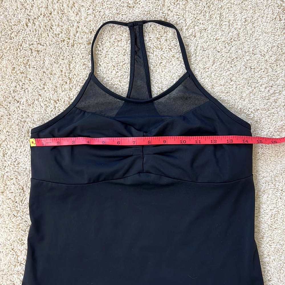 Fabletics Black Mesh Racerback Tank - Picture 10 of 16